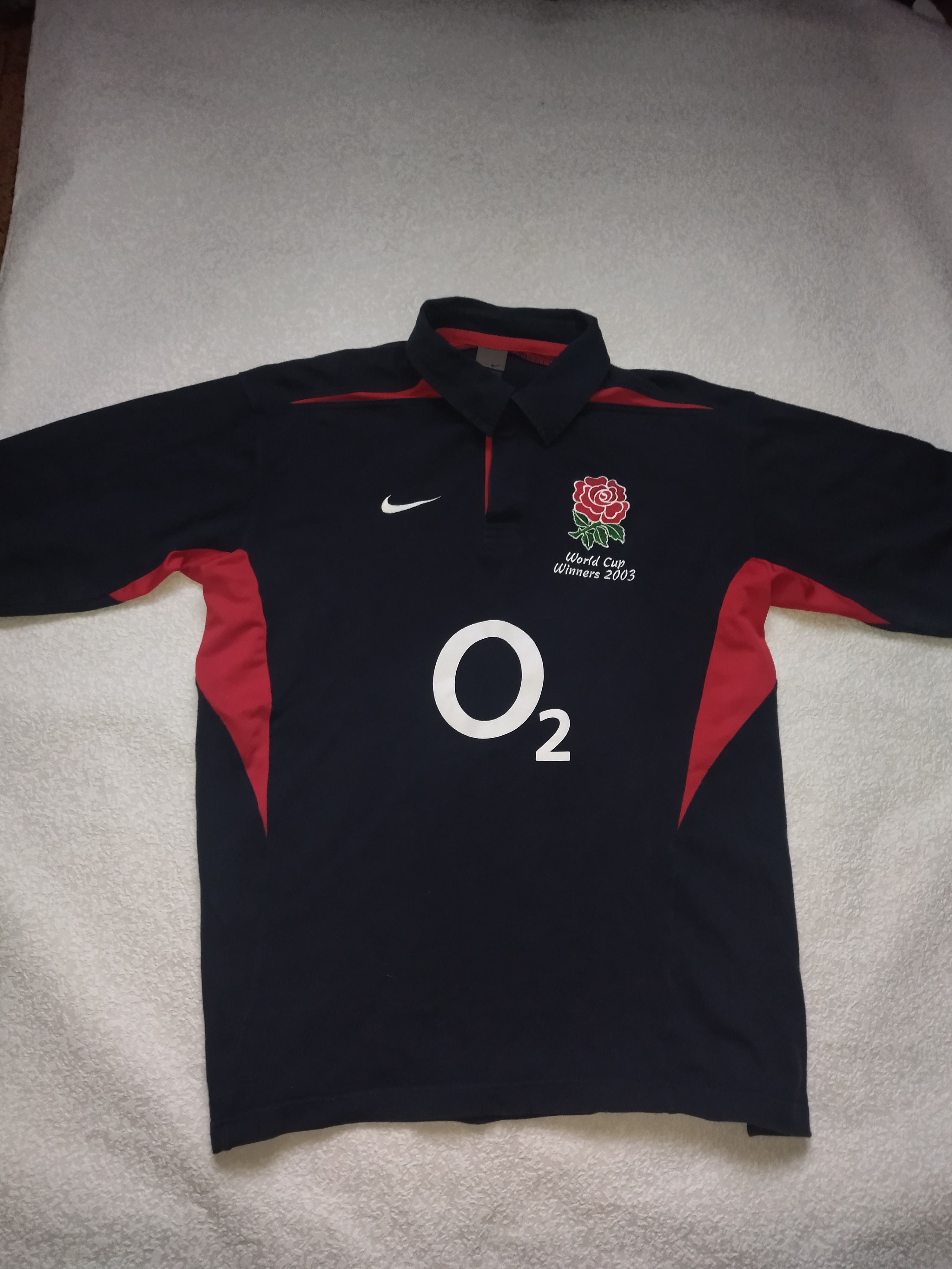Nike × Vintage Vintage England Rugby 2003/05 jersey longsleeve t shirt Size US XXL / EU 58 / 5 - 1 Thumbnail
