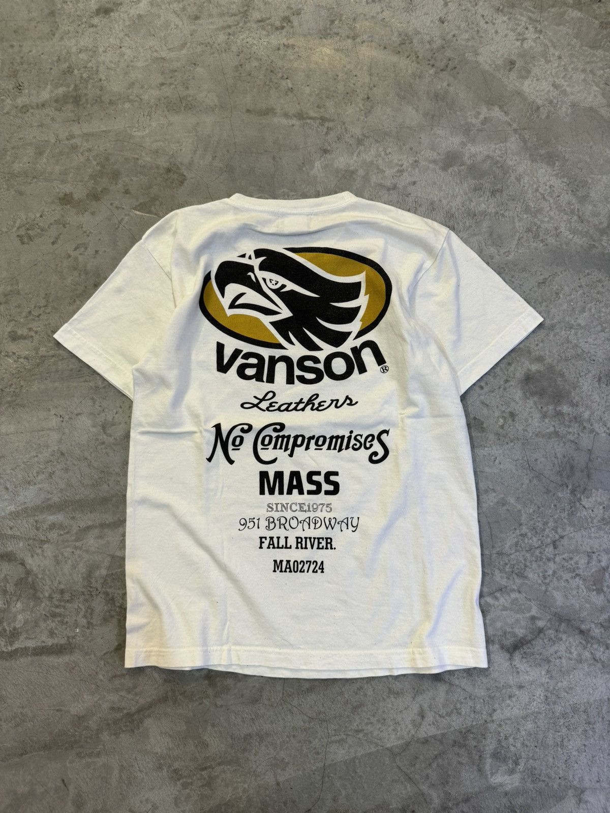 Japanese Brand × Vanson Leathers × Vintage Vintage Vanson leathers fall river 🦅 Size US M / EU 48-50 / 2 - 1 Thumbnail