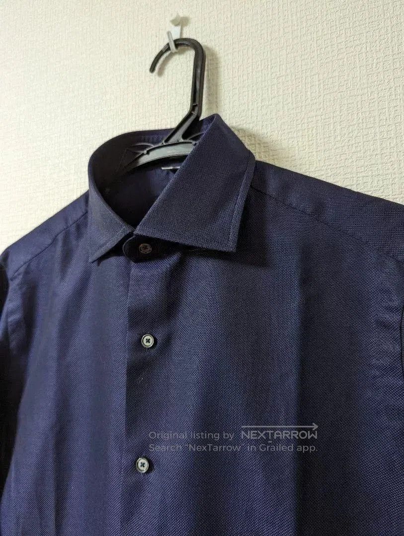Stile Latino navy long sleeve shirt by stile latino. Size US M / EU 48-50 / 2 - 5 Thumbnail
