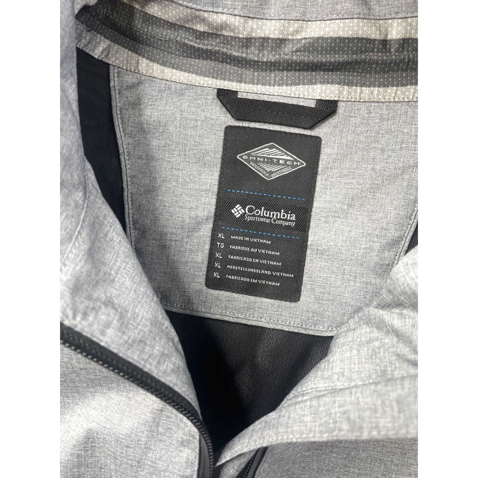 Rains Columbia Beverly Crest Jacket Women XL Lightweight Waterproof Rain Coat Hood City Outdoor Pockets Waterproof Size XL / US 12-14 / IT 48-50 - 6 Thumbnail