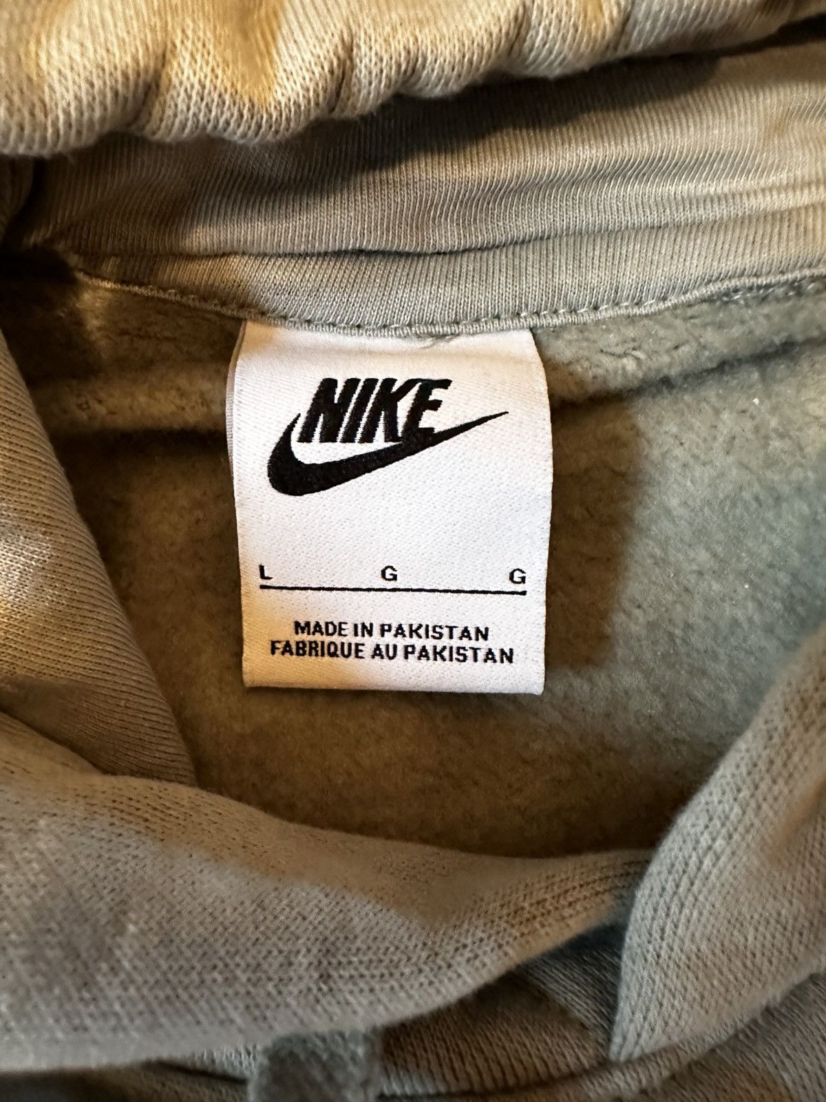 Nike Nike Hoodie Mint Green Size US L / EU 52-54 / 3 - 4 Thumbnail