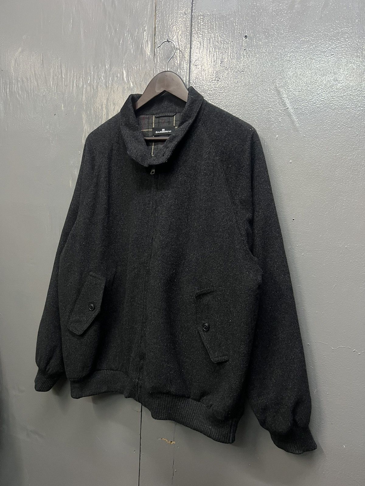 Vintage Vintage Barberini Wool Harrington Style Jacket Size US L / EU 52-54 / 3 - 3 Thumbnail