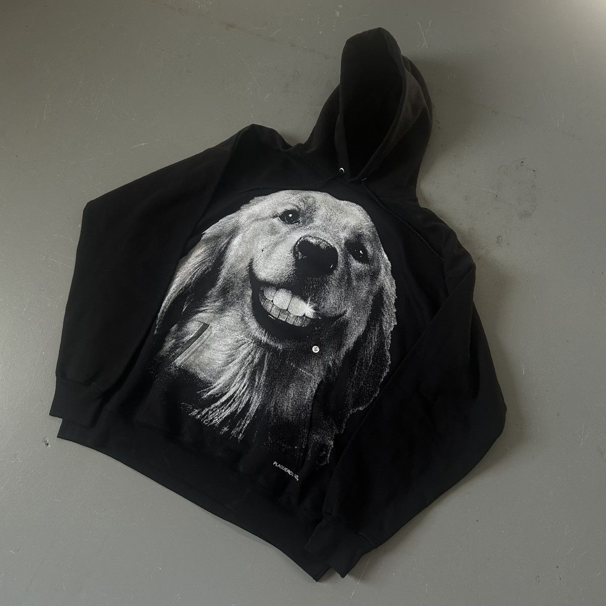 Plagueround PLAGUEROUND GOODBOY HOODIE BLACK MEDIUM Size US M / EU 48-50 / 2 - 1 Thumbnail