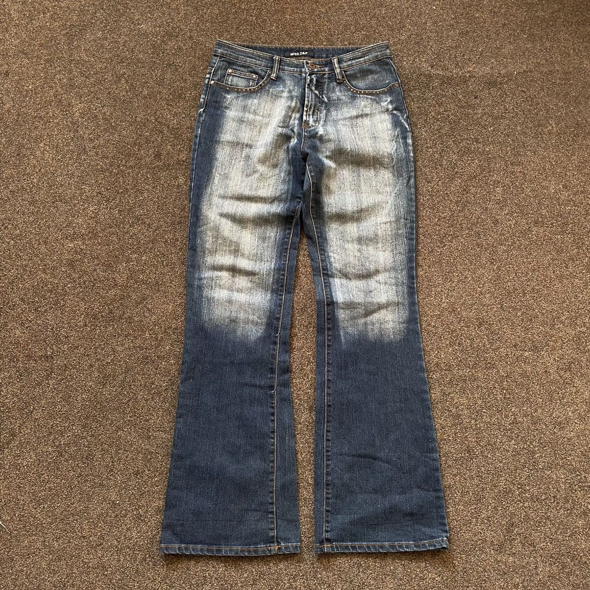 Vintage Vintage Y2K Sun Faded Distressed Baggy Jeans Grunge Logo 30 Size 30" / US 8 / IT 44 - 1 Thumbnail
