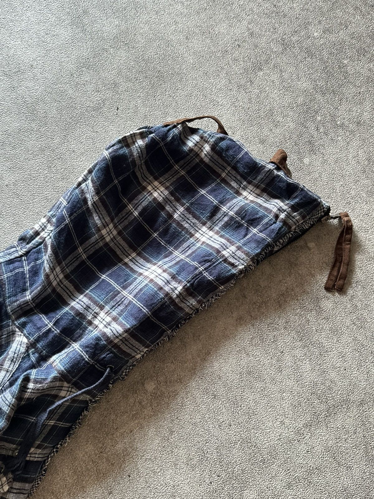 If Six Was Nine 90s Japanese PPFM Plaid Flannel Zip Up Punk LGB Jacket Size US M / EU 48-50 / 2 - 7 Thumbnail