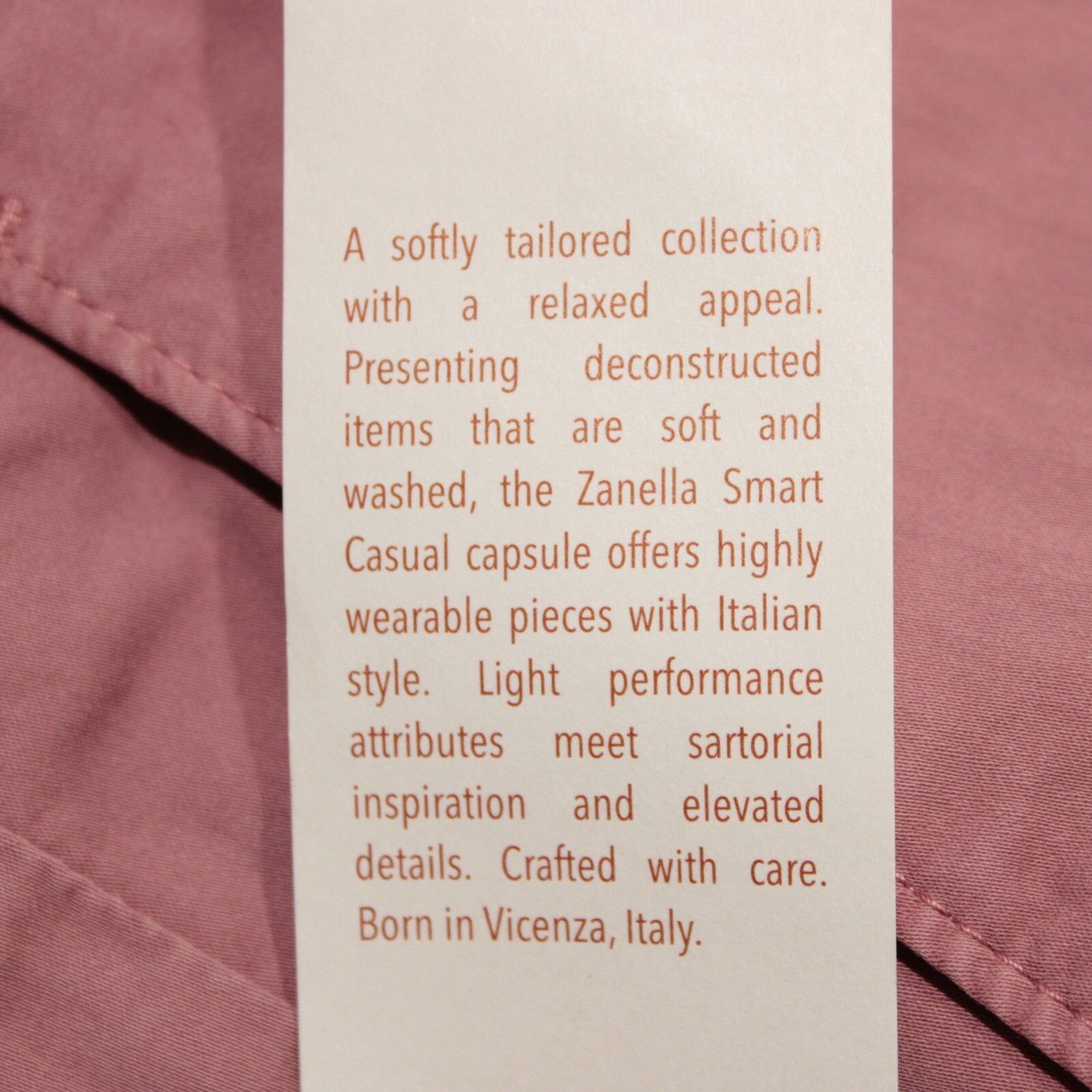 Zanella Zanella New with tags Chino Size 33 US In Pink Size US 33 - 6 Thumbnail
