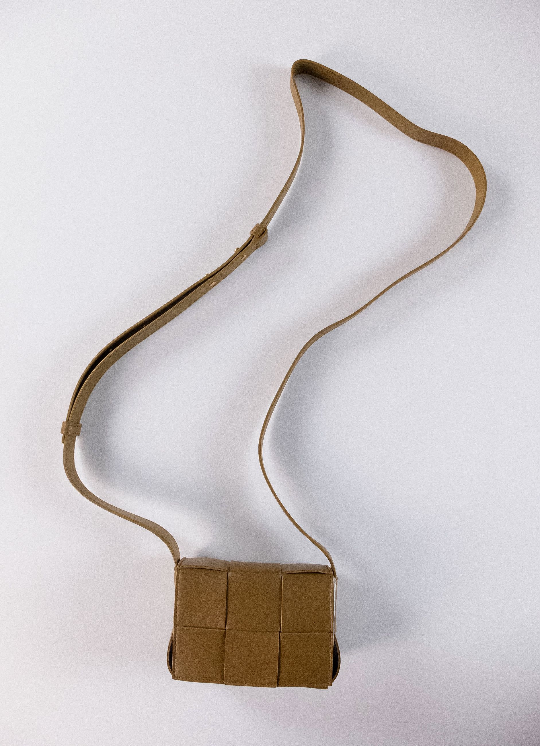 Bottega Veneta BOTTEGA VENETA Candy Cassette brown intrecciato leather bag Size ONE SIZE - 4 Thumbnail