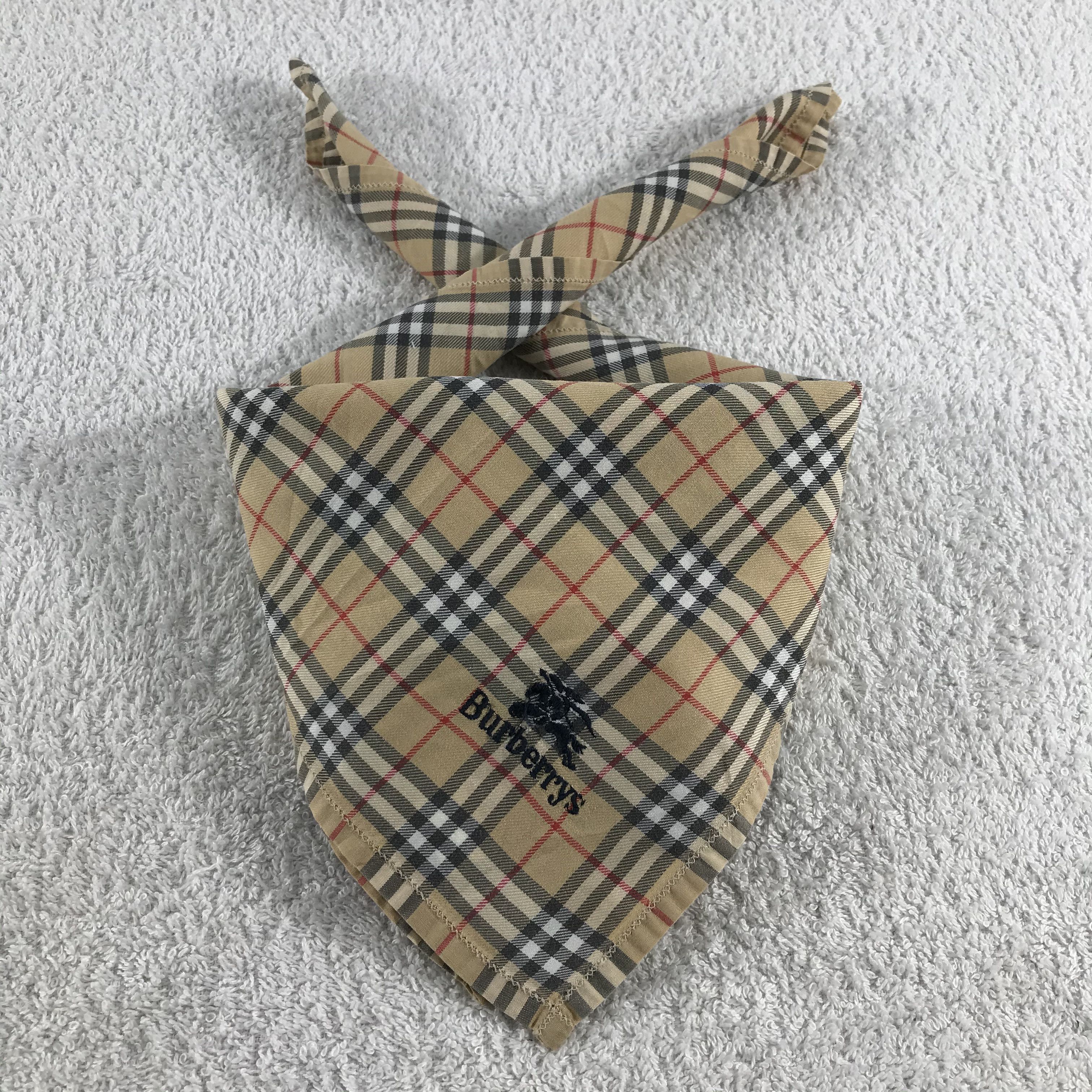Burberry × Vintage Kenzo Bandana / Handkerchief / Neckerchief - S307 Size ONE SIZE - 3 Thumbnail