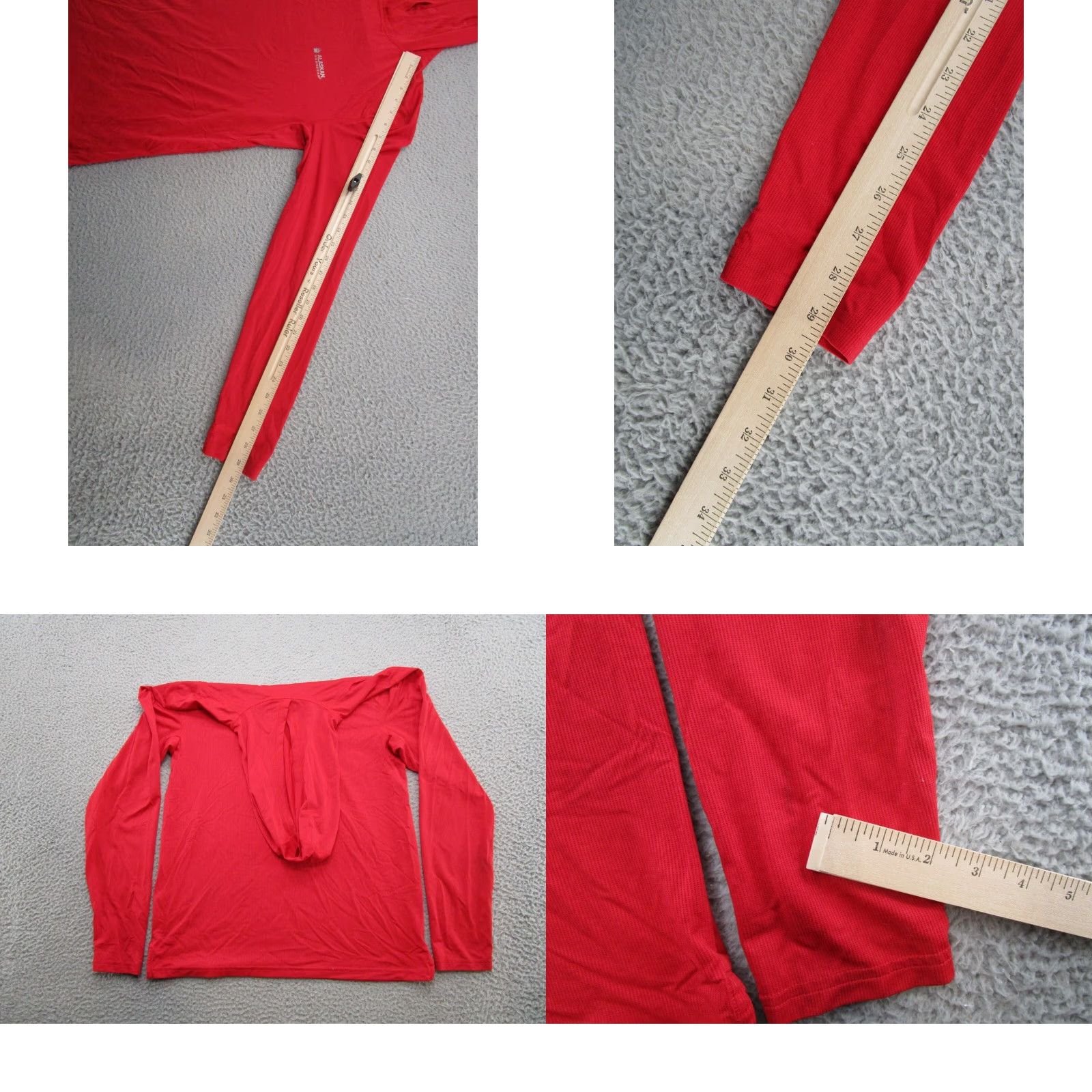 Vintage Duluth Red Lightweight Hoodie Men Small Pullover Sports Shirt Size US S / EU 44-46 / 1 - 8 Thumbnail