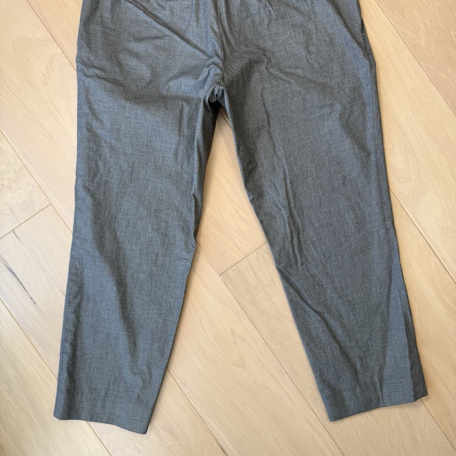 Suitsupply Suit Supply Dress Pants 35 Gray Pleated Made in Italy Size US 35 - 10 Thumbnail