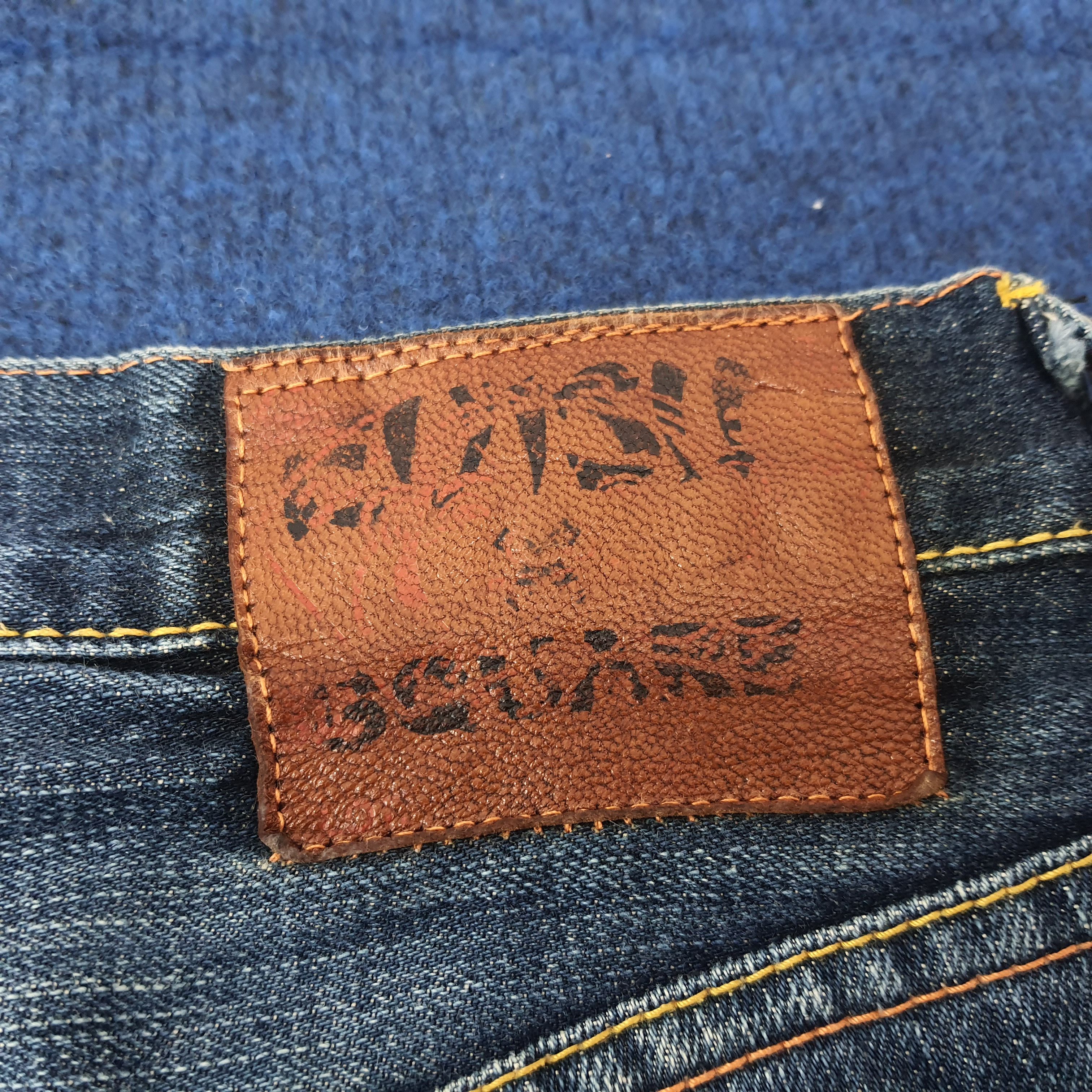 Evisu Vintage Evisu Japan Embroidery Custom Daicock Jeans C258N4 Size US 33 - 4 Thumbnail