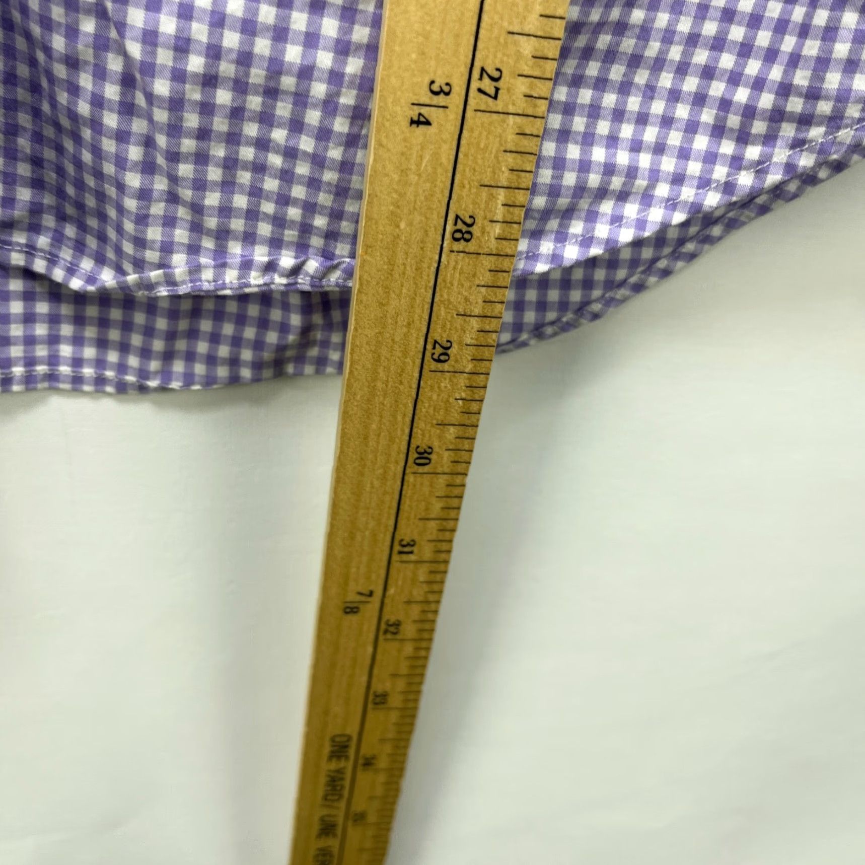Polo Ralph Lauren VINTAGE Polo Ralph Lauren Shirt Short Sleeve Button-Up Small Purple Mens S Size US S / EU 44-46 / 1 - 6 Thumbnail