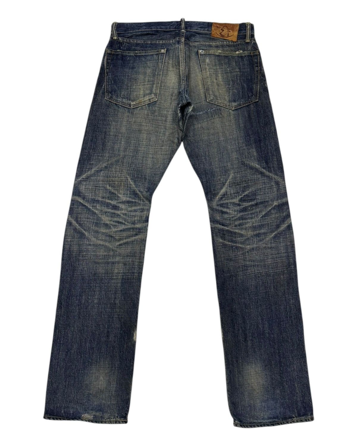 Eternal 🔥ETERNAL MADE IN JAPAN MUD DISTRESSED DENIM JEANS Size US 32 / EU 48 - 2 Thumbnail