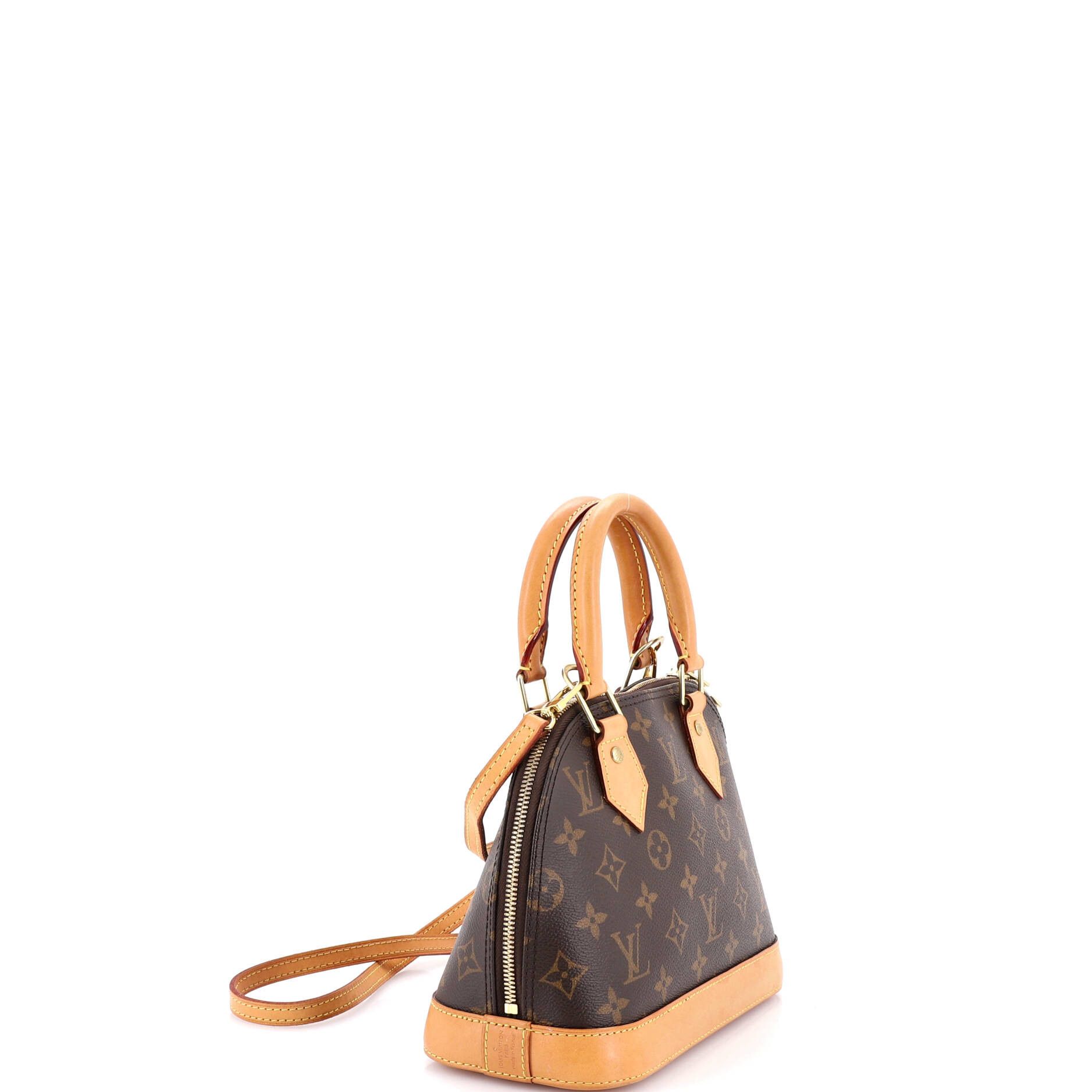Louis Vuitton Alma Handbag Monogram Canvas BB Size ONE SIZE - 1 Thumbnail