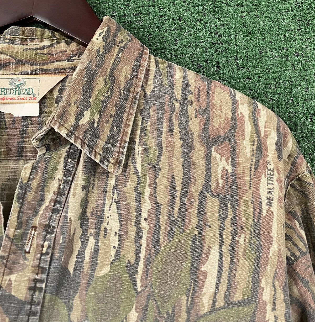Redhead 80’s RedHead Realtree Bark Camo Button Up Shirt XL Size US XL / EU 56 / 4 - 4 Thumbnail