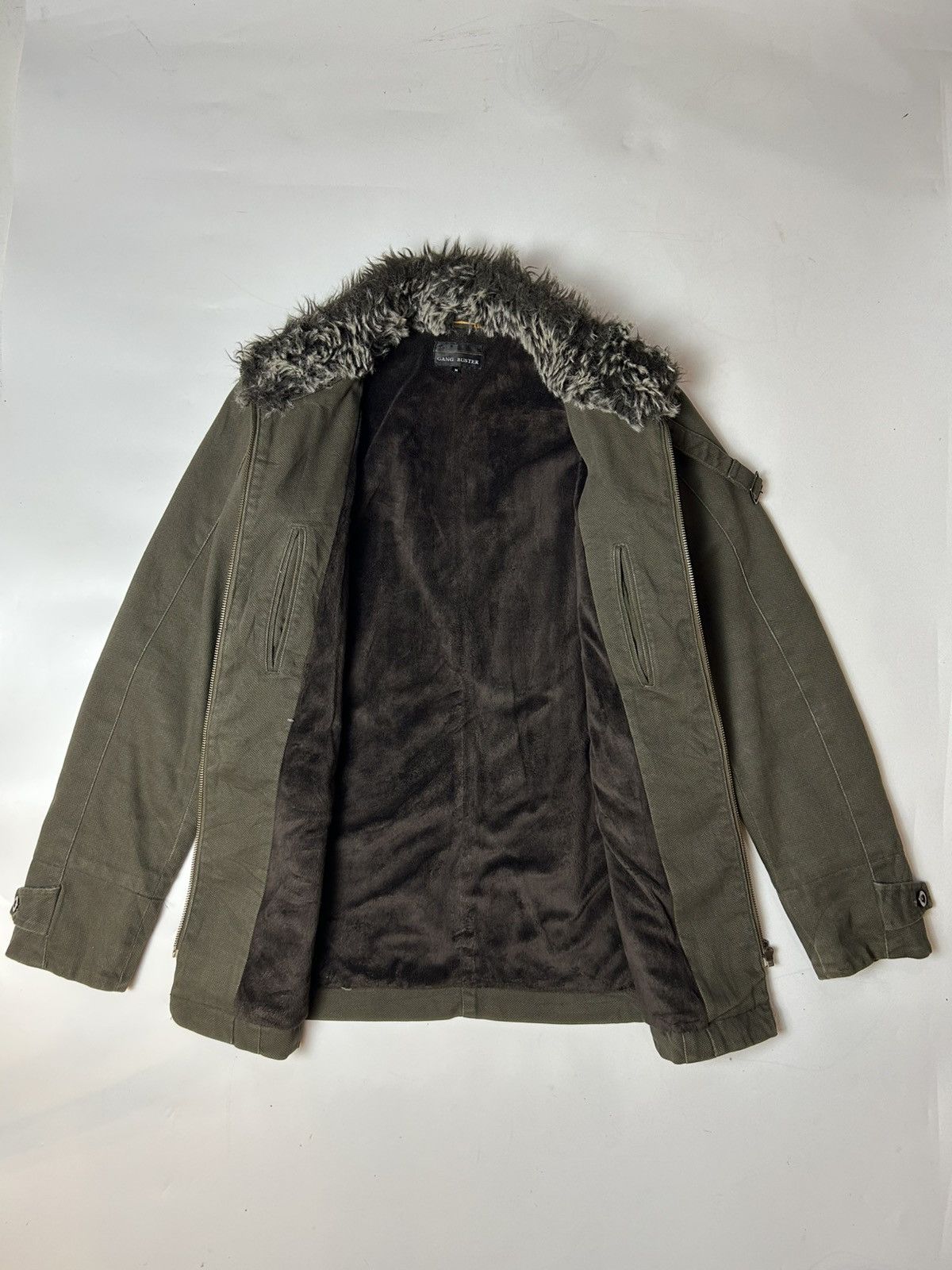 In The Attic × Japanese Brand GANG BUSTER ZIPPER WORK JACKET Size US M / EU 48-50 / 2 - 3 Thumbnail