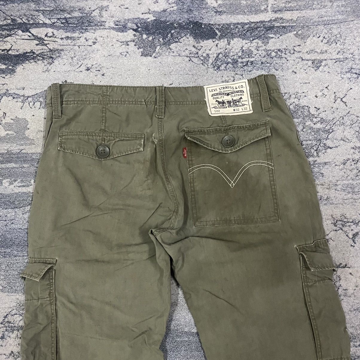 Levi's × Vintage Vtg Levis 502 Cargo Pants Size US 32 / EU 48 - 9 Thumbnail