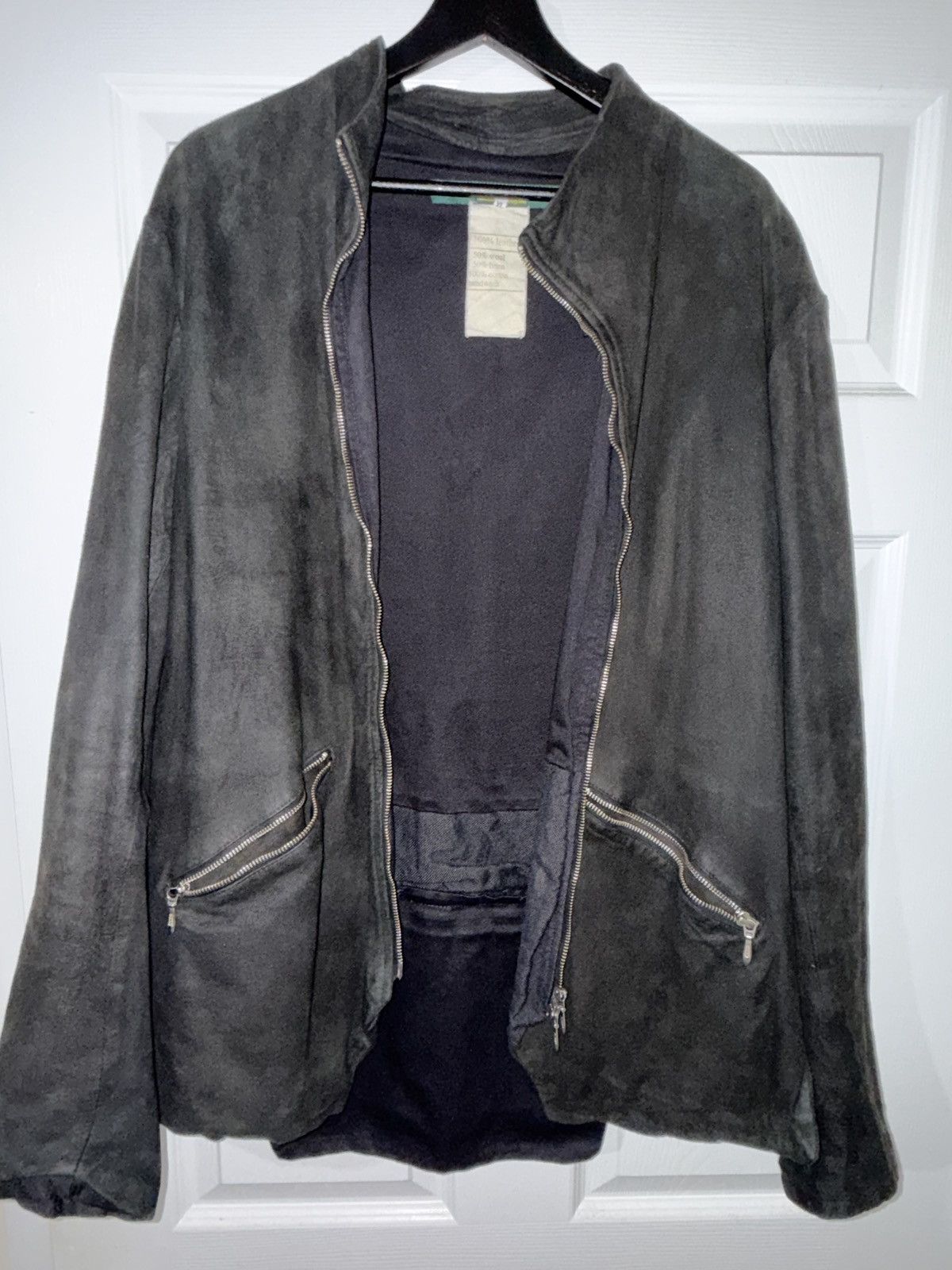 Paul Harnden Shoemakers paul harnden 23aw leather Blazer Size 52L - 1 Thumbnail