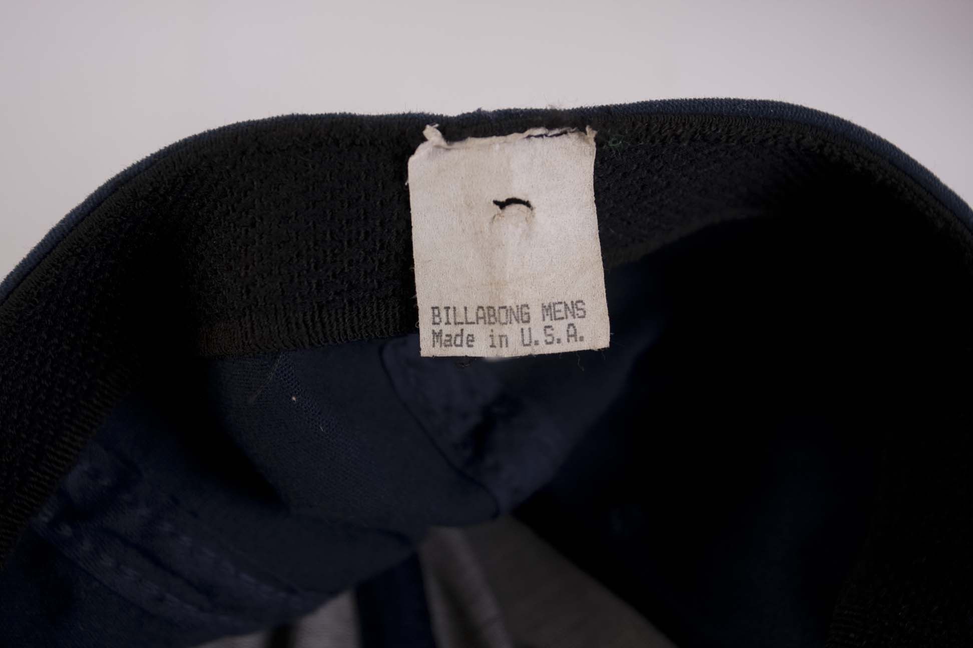 Billabong × Vintage Billabong Cap Vintage Made in USA Size S/M Dark Blue Size ONE SIZE - 4 Thumbnail