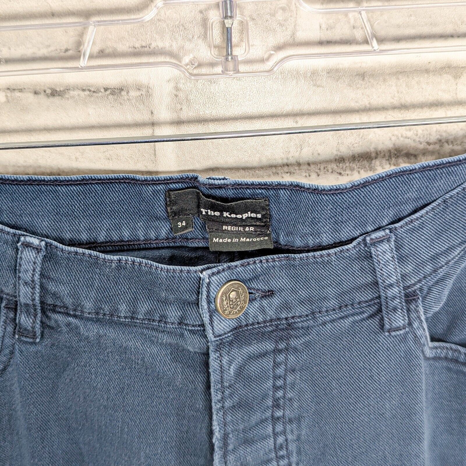 The Kooples The Kooples Men's 5 pocket Denim Jeans Button fly in blue Size US 34 / EU 50 - 9 Thumbnail