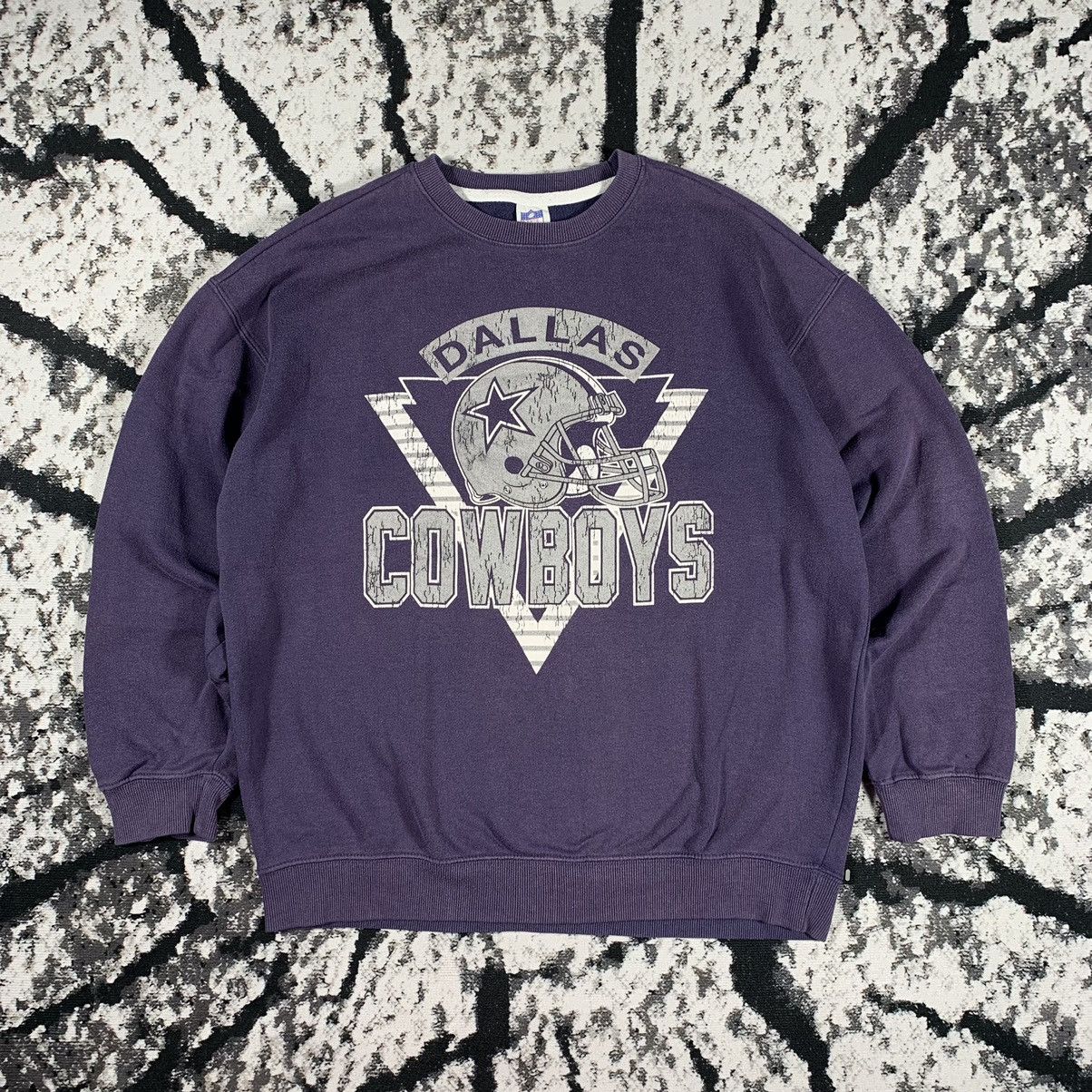 Vintage Vintage NFL Dallas Cowboys Crewneck Sweatshirt Boxy 90’s Size US M / EU 48-50 / 2 - 1 Thumbnail