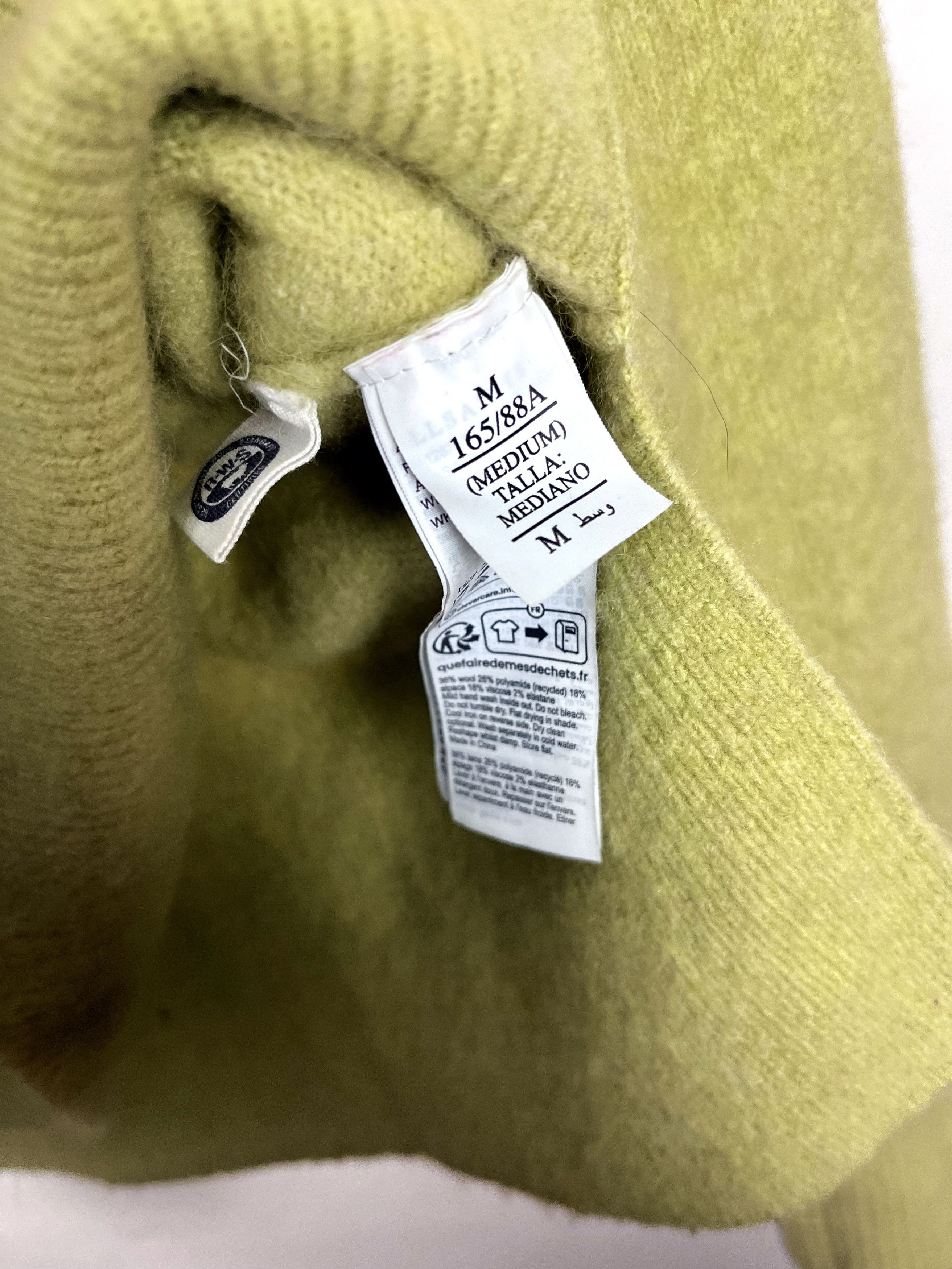 Allsaints Allsaints Wick Crew Jumper Brat Green Size M / US 6-8 / IT 42-44 - 4 Thumbnail