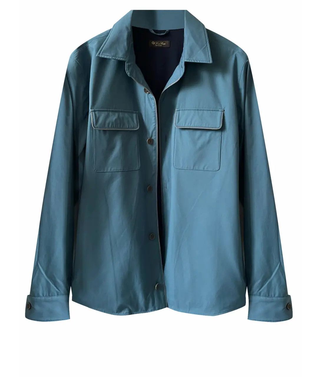 Loro Piana Blue Technical Overshirt