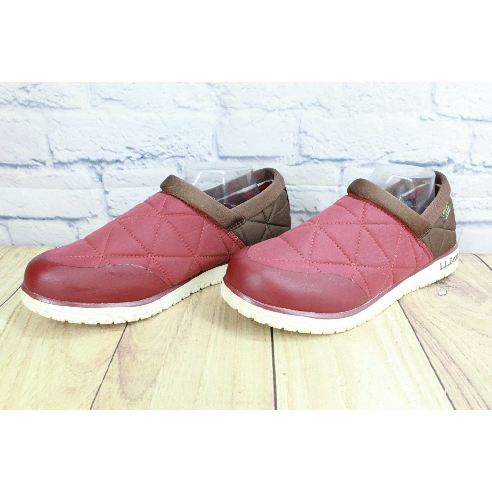 L.L. Bean LL Bean Burgundy Brown Quilted Ultralight PrimaLoft Slip-Ons Size US 9 / EU 42 - 2 Thumbnail