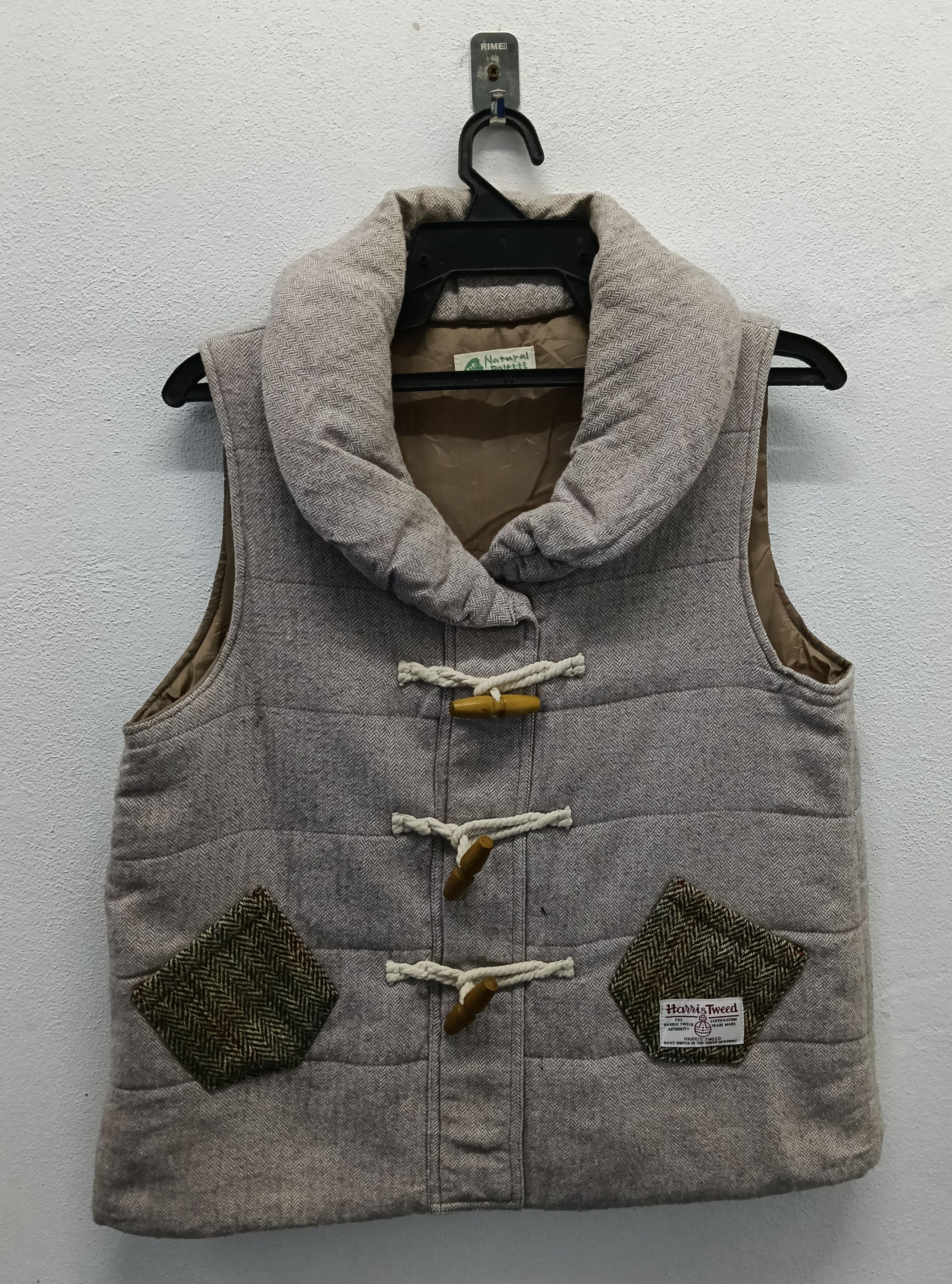 Japanese Brand × Vintage Vintage Natural Palette Sleeveless Jacket Size US L / EU 52-54 / 3 - 1 Thumbnail