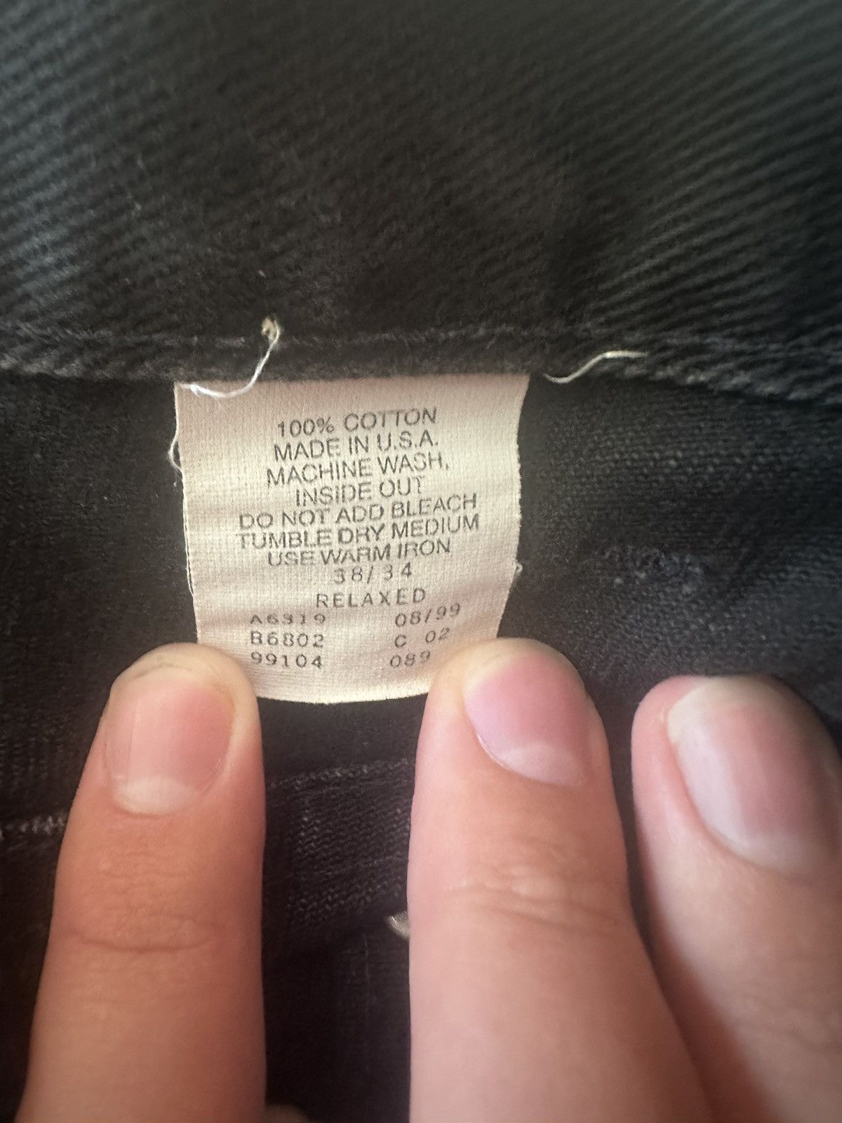 Harley Davidson × Vintage Vintage Harley Davidson jeans Size US 36 / EU 52 - 6 Thumbnail