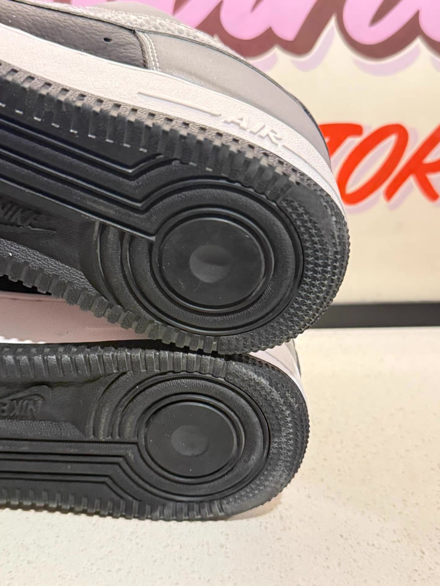 Nike Nike Air Force 1 B Silver Snake low-top unisex sneakers Ｑ20 Size US 11 / EU 44 - 5 Thumbnail