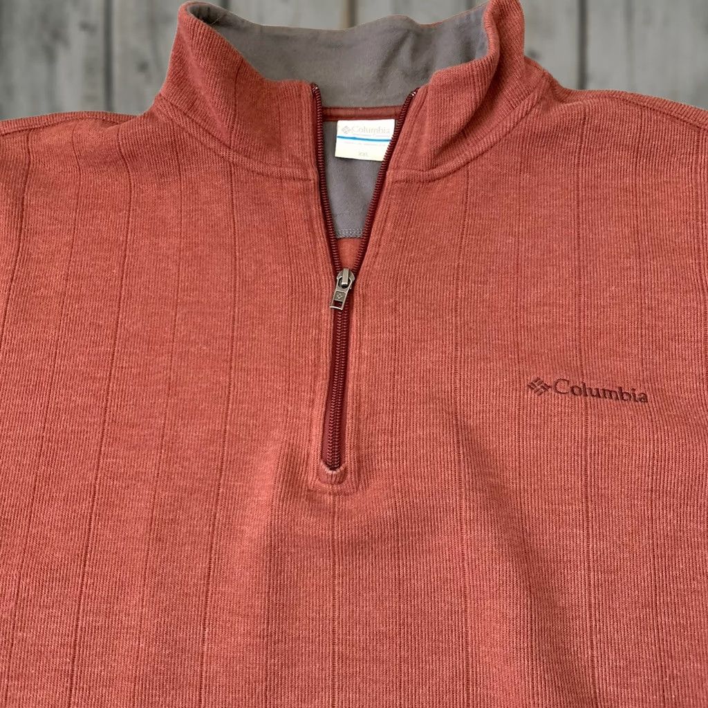 Rusty Columbia 1/4 Zip Pullover Sweater Mens Sz XXL Rust Mock Neck Fleece Long Sleeve Casual Outdoor Sports Hiking Walking Mens Size US XXL / EU 58 / 5 - 1 Thumbnail