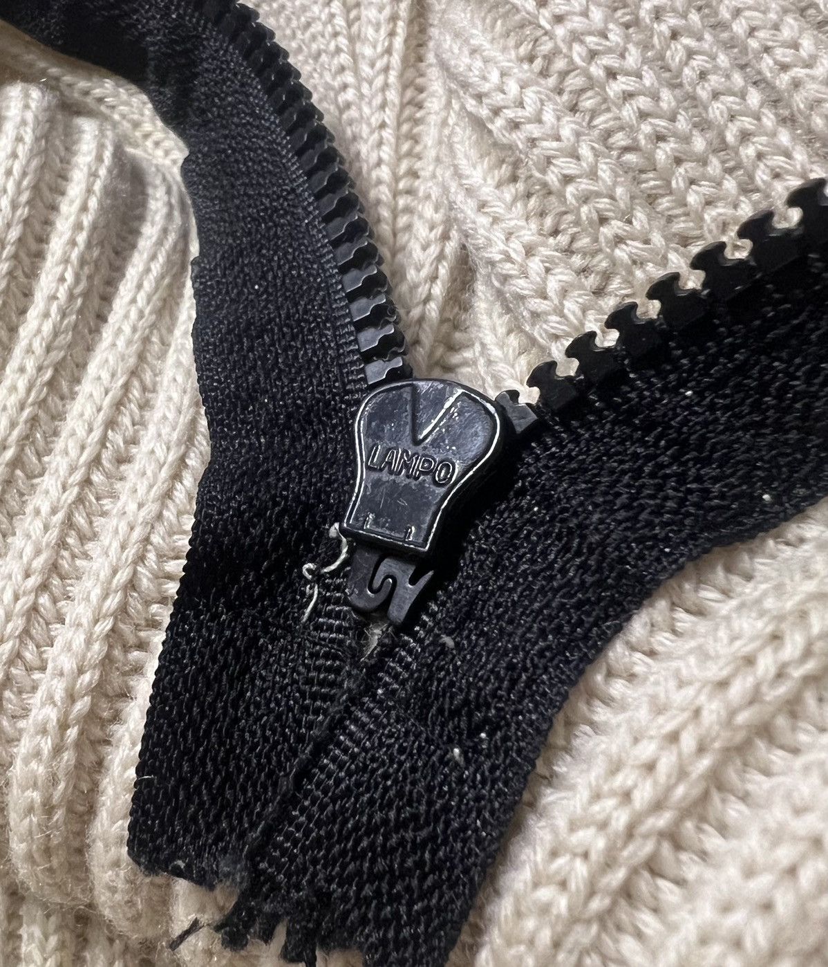 Stone Island STONE ISLAND Sweater Half Zip Wool Heavy Knit Vintage AW 03 Size US XL / EU 56 / 4 - 24 Thumbnail