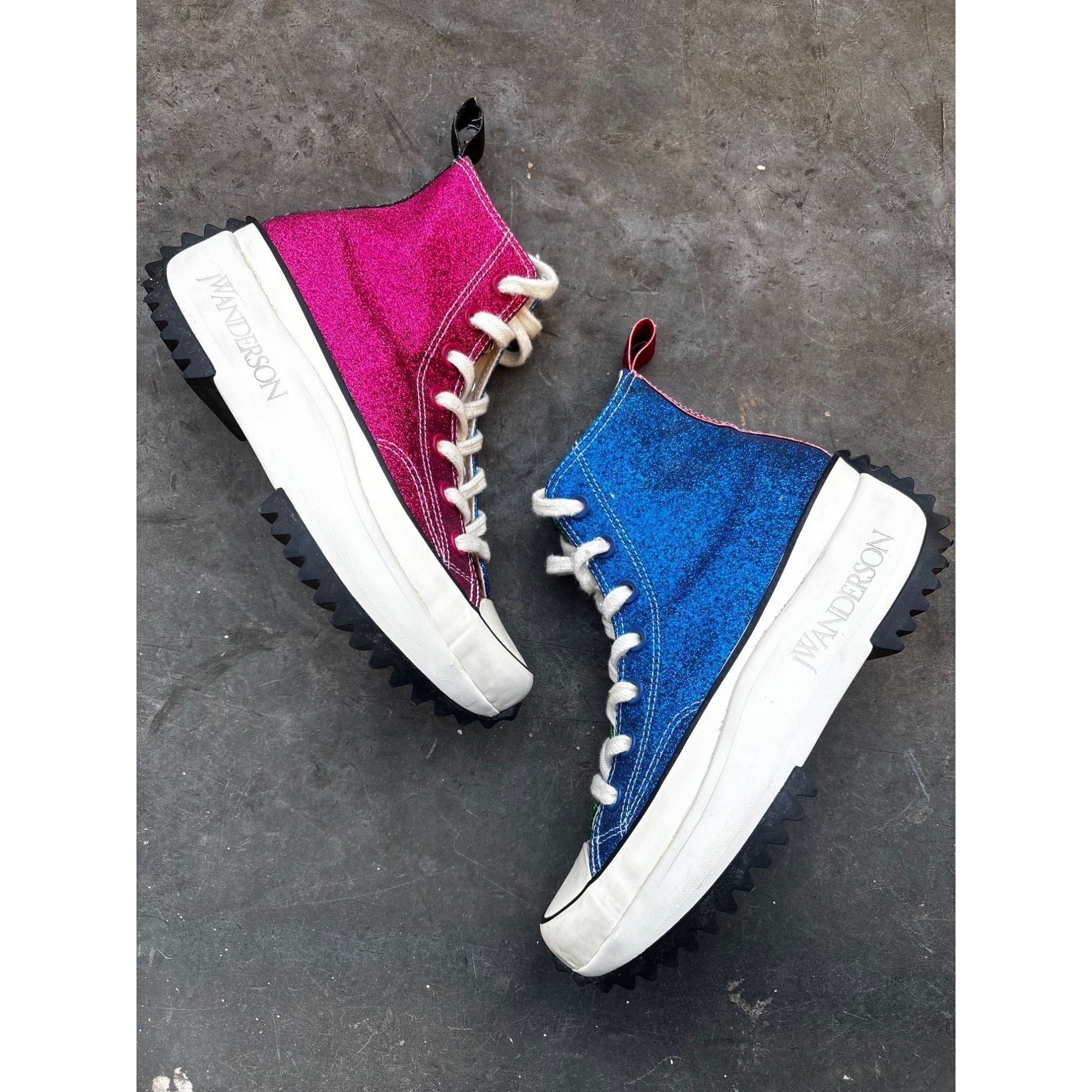 JW Anderson JW Anderson x Converse Glitter "Run Star Hike" Platform - EU Size US 6 / IT 36 - 9 Thumbnail