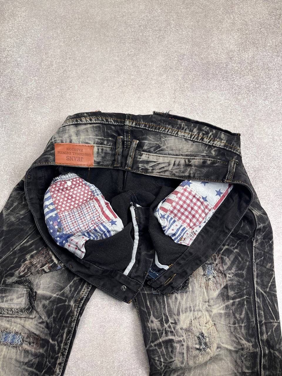Affliction × Japanese Brand × Vintage Vintage Avantgarde Baggy Japanese Hysteric Baggy Jeans Y2K Size US 32 / EU 48 - 5 Thumbnail