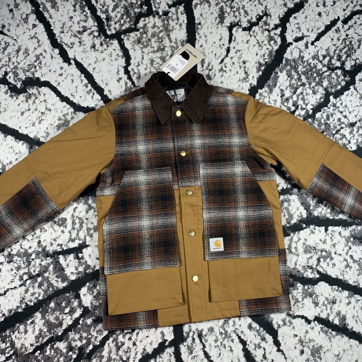 Carhartt × Vintage CARHARTT HIGHLAND JACKET DENIM WOOL AMERICAN STYLE Size US S / EU 44-46 / 1 - 5 Thumbnail