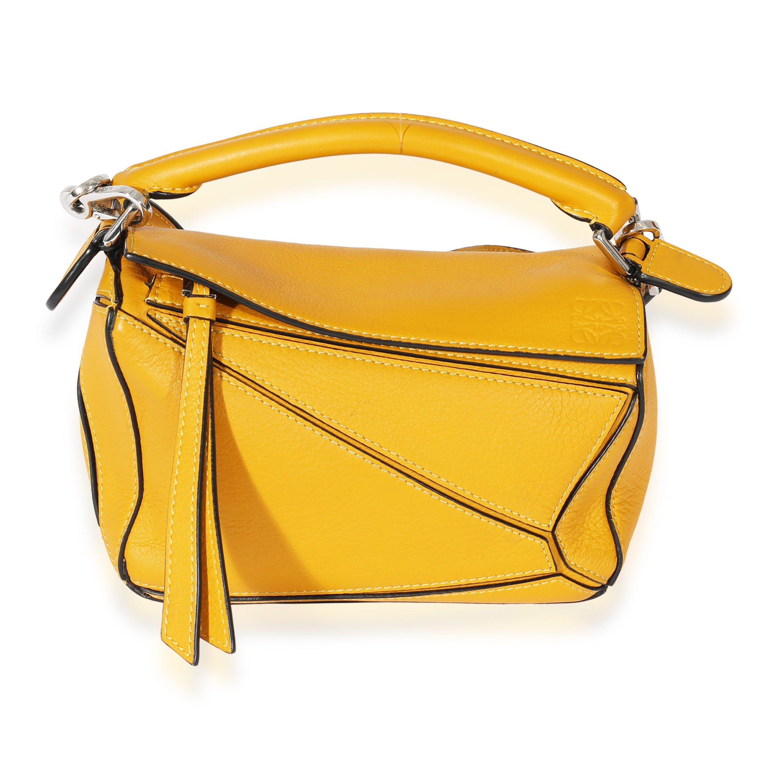 image of Loewe Mini Puzzle Bag in Brown, Women's