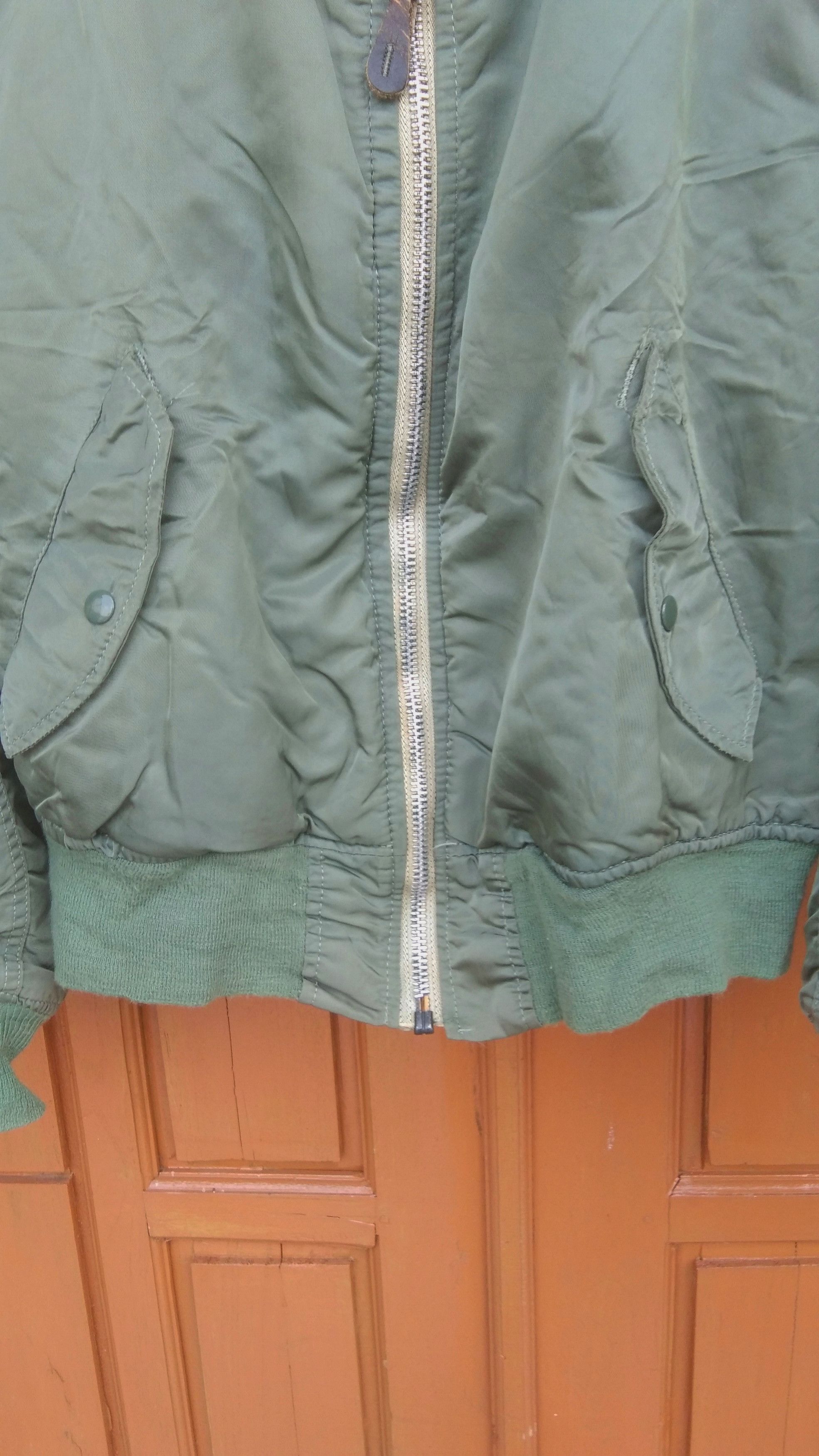 Vintage Vtg Ma-1 x movie 80s custom jacket Size US M / EU 48-50 / 2 - 3 Thumbnail