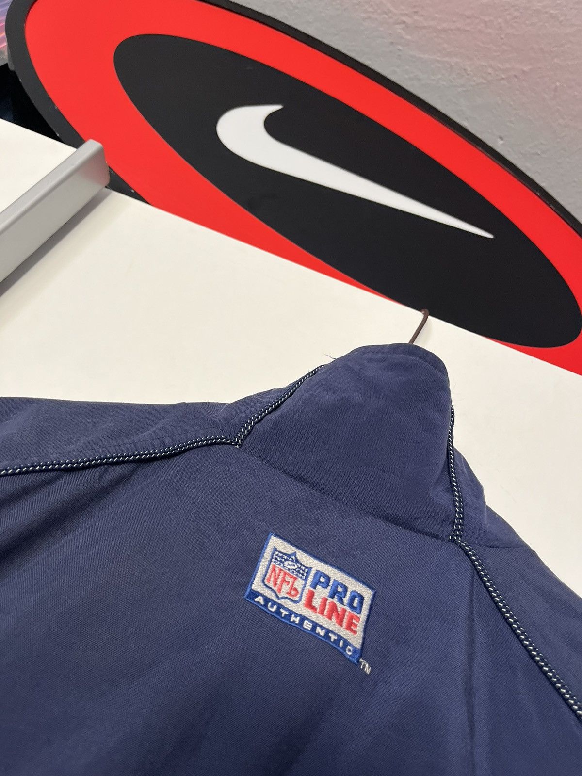 Nike Vintage 90’ Nike Pro Line x NFL Dallas Cowboys Zip Up Jacket Size US L / EU 52-54 / 3 - 10 Thumbnail