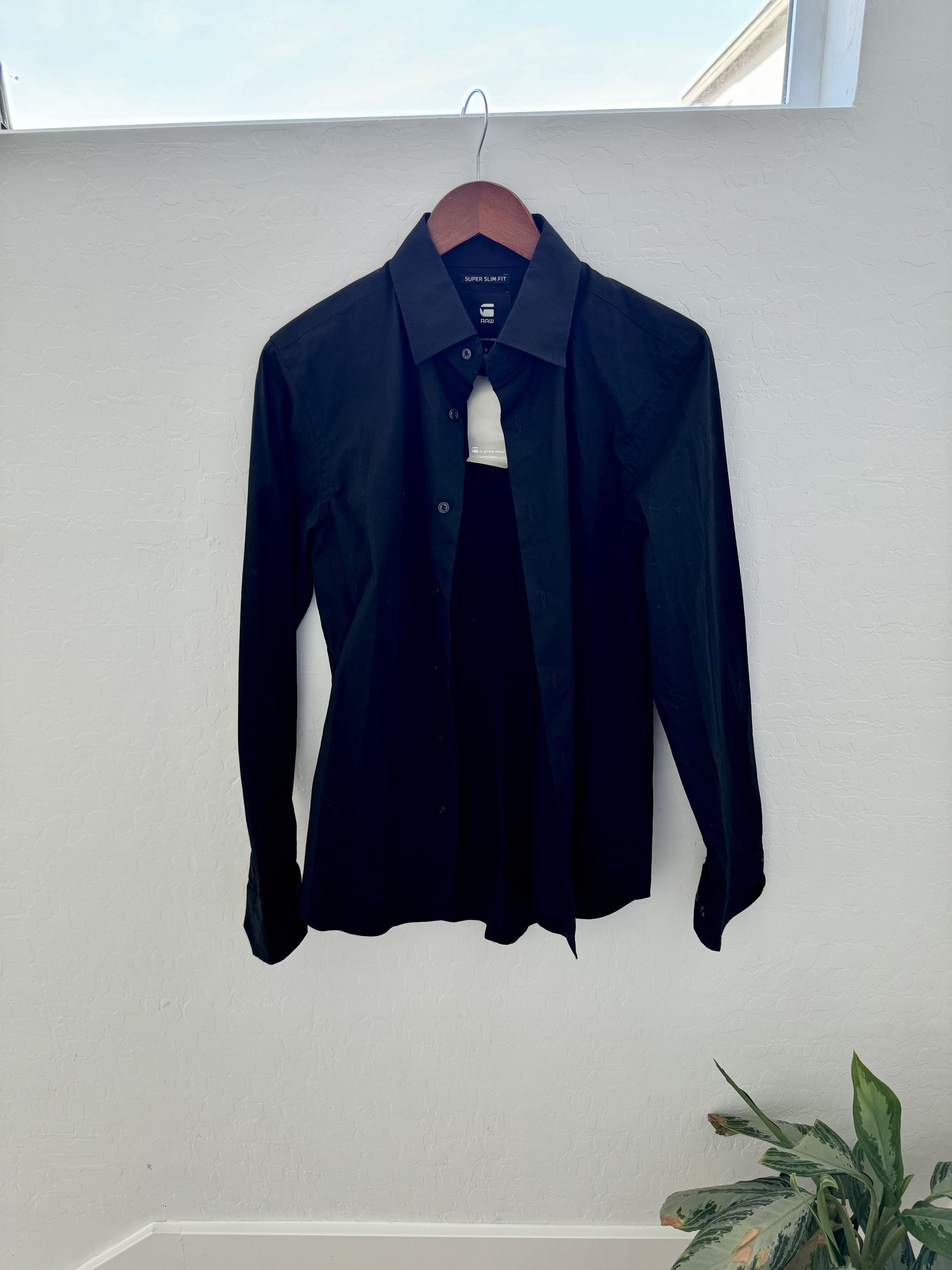 G-Star Super Slim Fit Button Down Dress Shirt Size US S / EU 44-46 / 1 - 1 Thumbnail