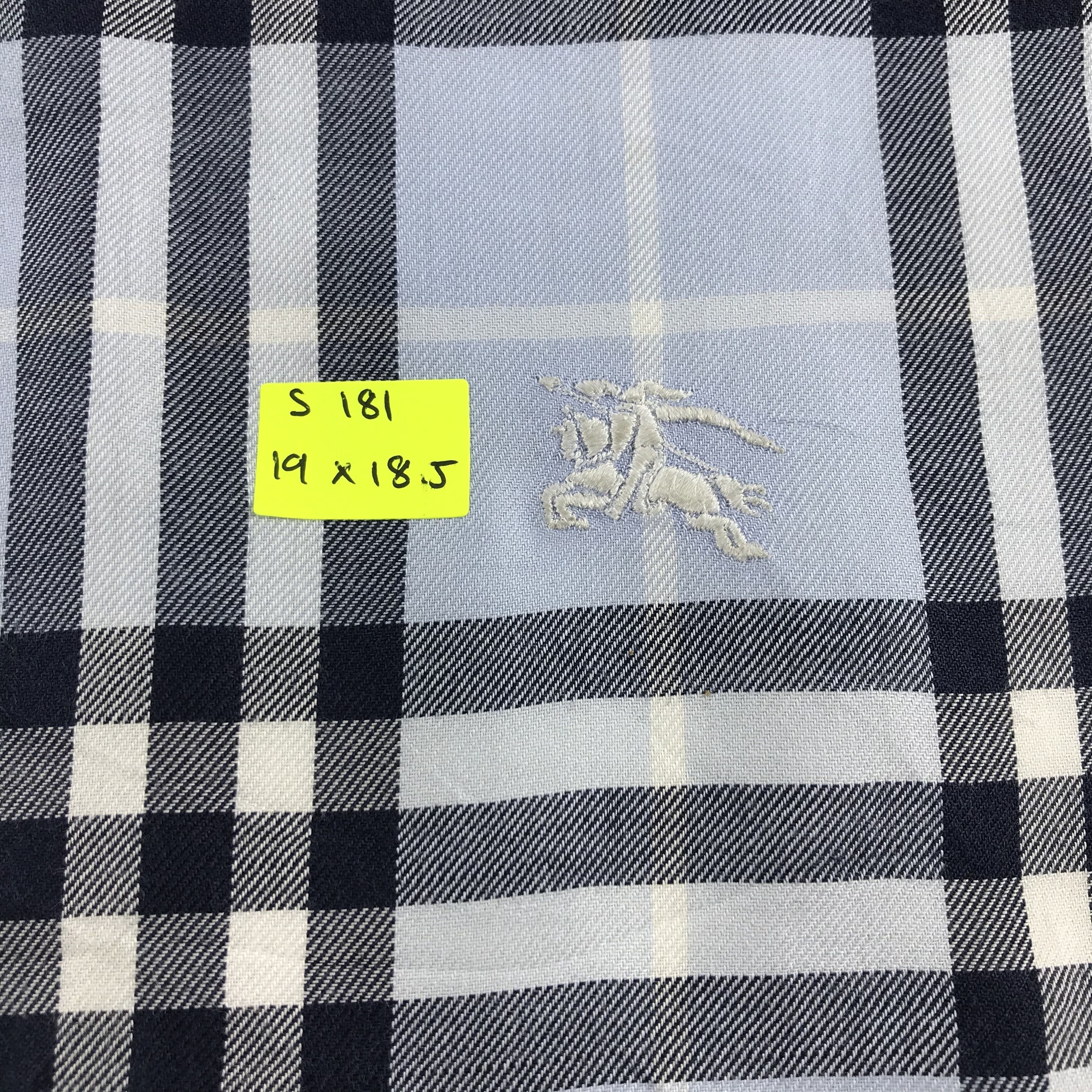 Burberry × Vintage Burberry Bandana / Handkerchief / Neckerchief - S181 Size ONE SIZE - 5 Thumbnail
