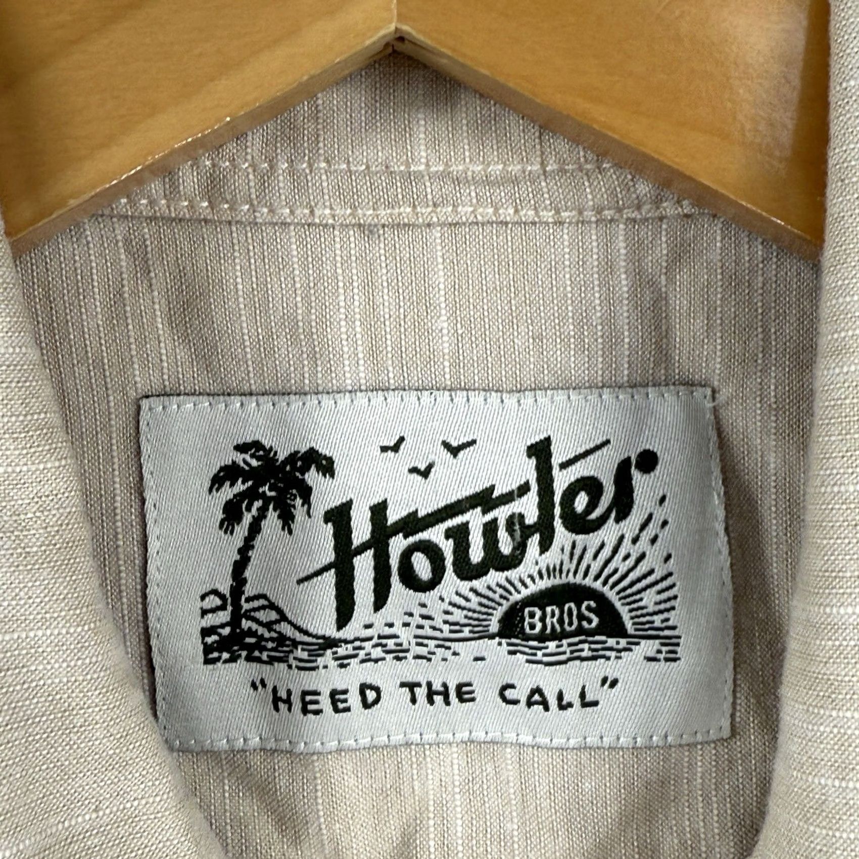 Howler Brothers Howler Brothers Shirt Mens M Short Sleeve Button Up Pocket Casual Cotton Size US M / EU 48-50 / 2 - 5 Thumbnail