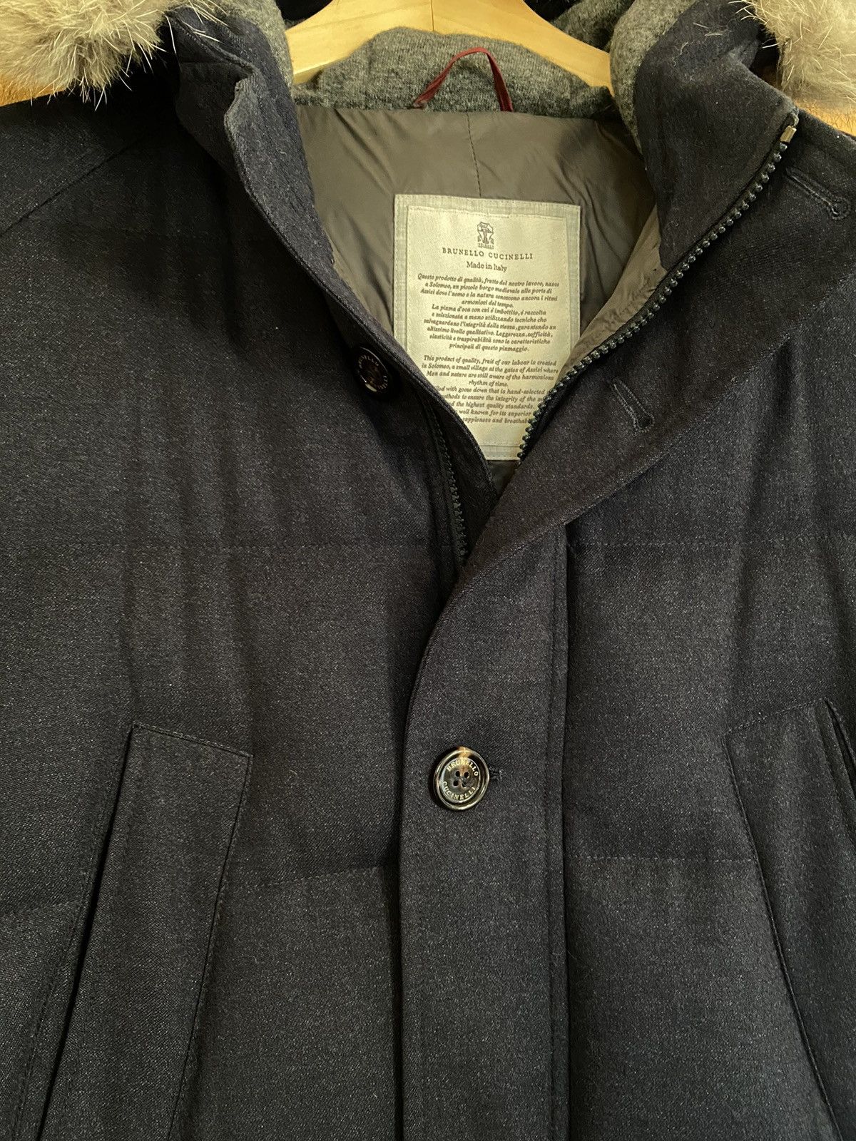 Brunello Cucinelli Parka Brunello Cucinelli Size US S / EU 44-46 / 1 - 8 Thumbnail