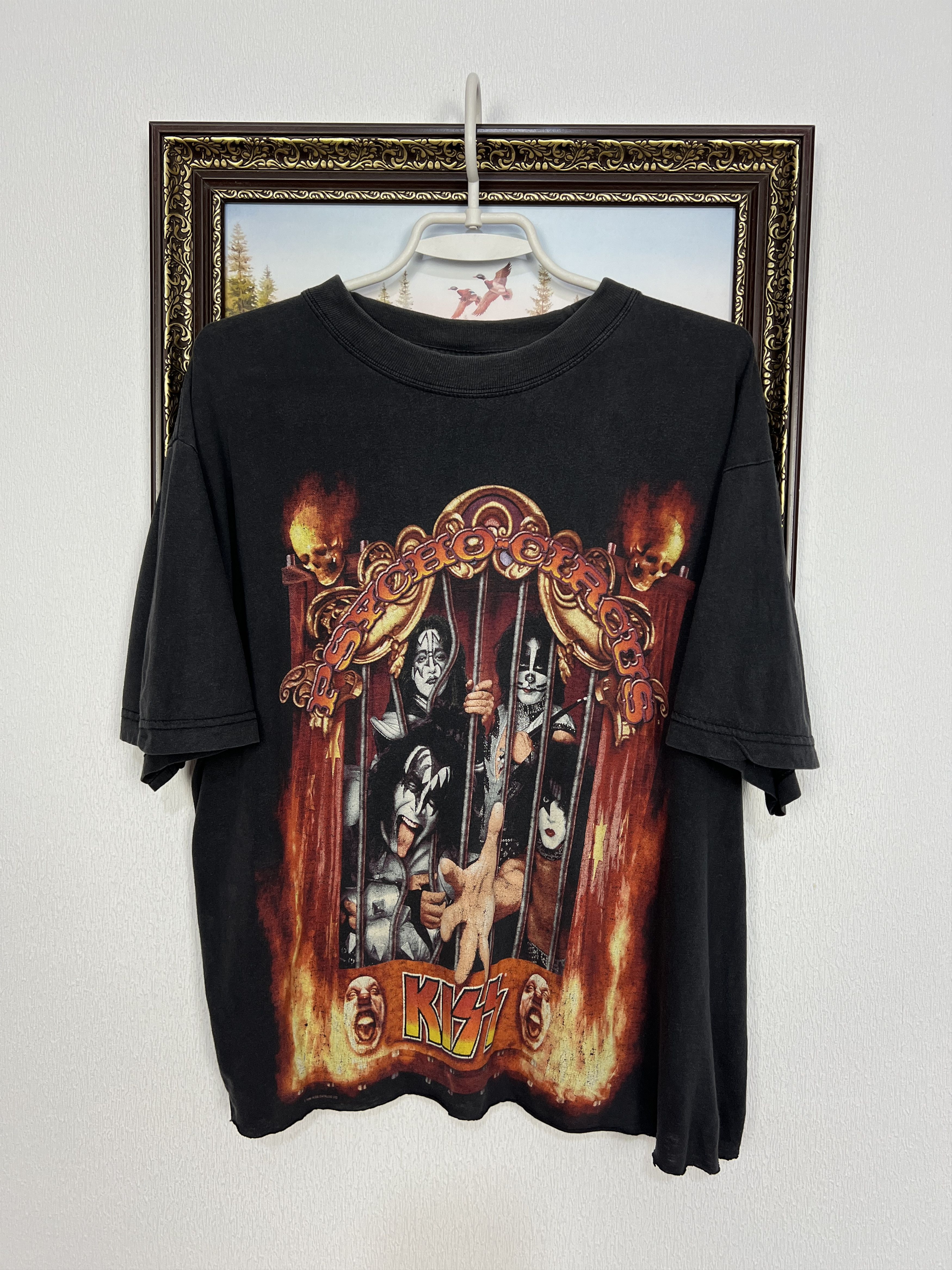 Vintage Kiss Shirt Psycho Circus Tour Tee Big Logo Rare Hype Size US M / EU 48-50 / 2 - 1 Thumbnail