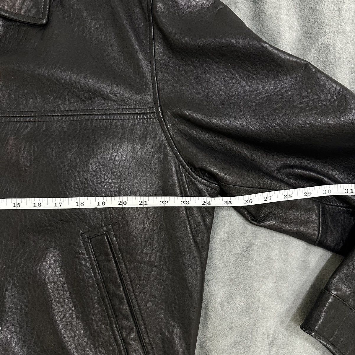 Roundtree & Yorke Roundtree & Yorke soft black leather jacket Size US L / EU 52-54 / 3 - 5 Thumbnail