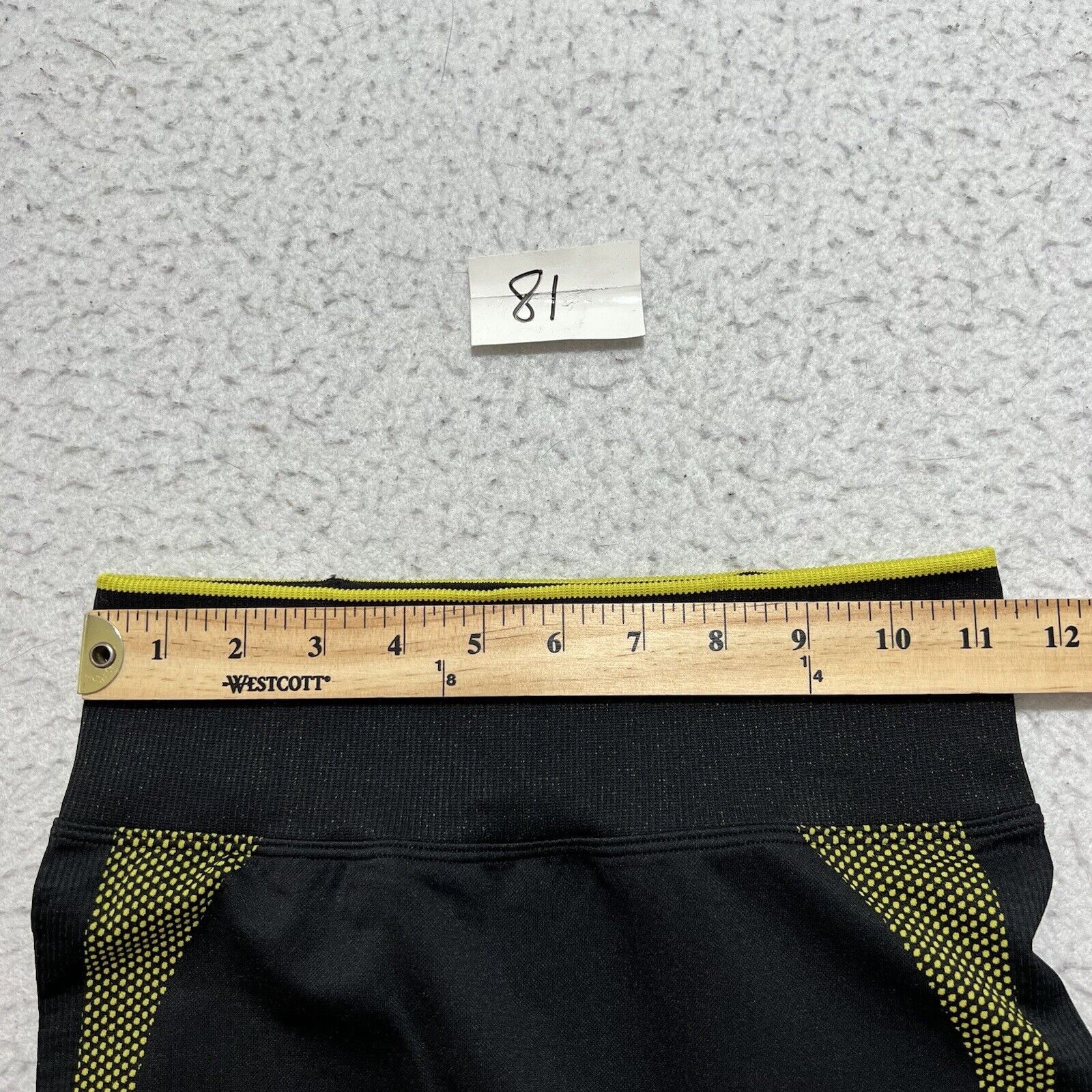 Victoria's Secret Victoria's Secret PINK Black + Neon Full Length Leggings Size 28" / US 6 / IT 42 - 8 Thumbnail