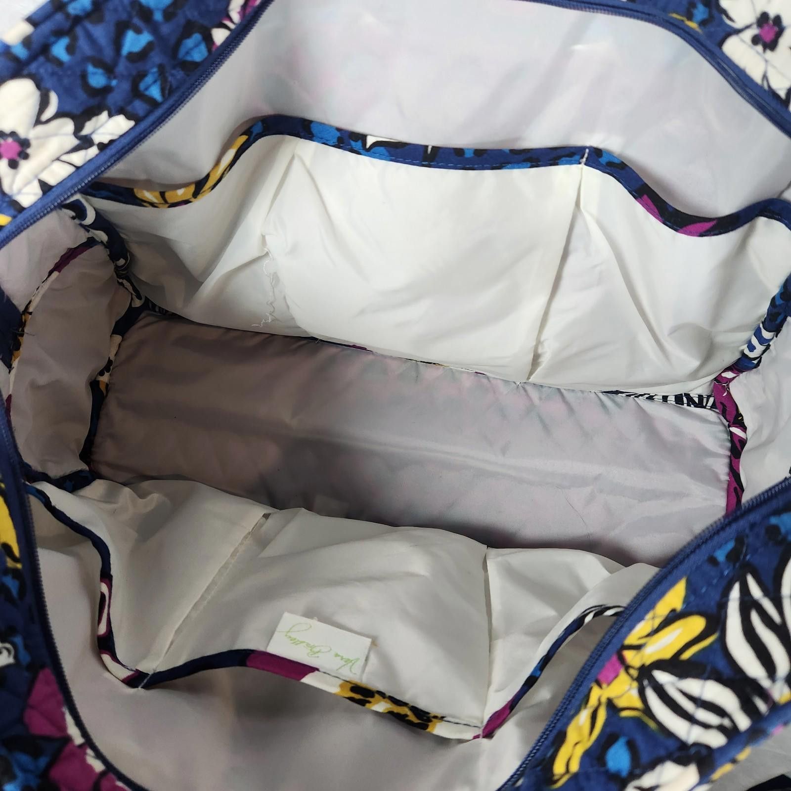 Designer Vera Bradley African Violet Make A Change Diaper Bag Size ONE SIZE - 9 Thumbnail