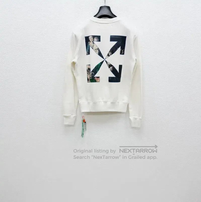Off-White Off-White Men's White Long Sleeve Sweatshirt . Size US S / EU 44-46 / 1 - 4 Thumbnail