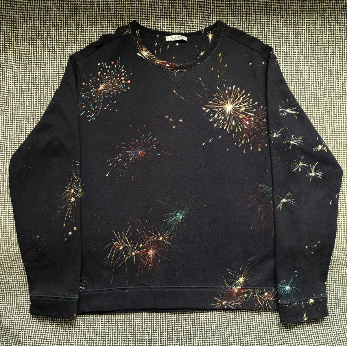 Valentino Valentino Garavani Fireworks Print Jumper Size US M / EU 48-50 / 2 - 2 Thumbnail