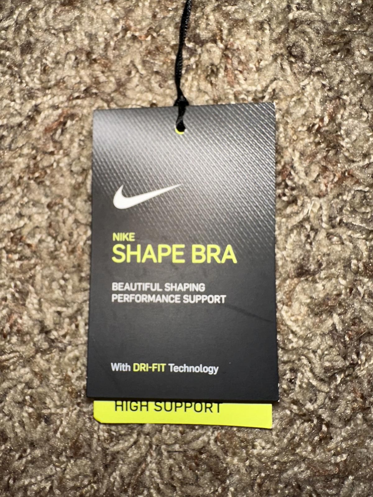 Nike Nike Women's Shape Zip High Support Sports Bra Size ONE SIZE - 11 Thumbnail